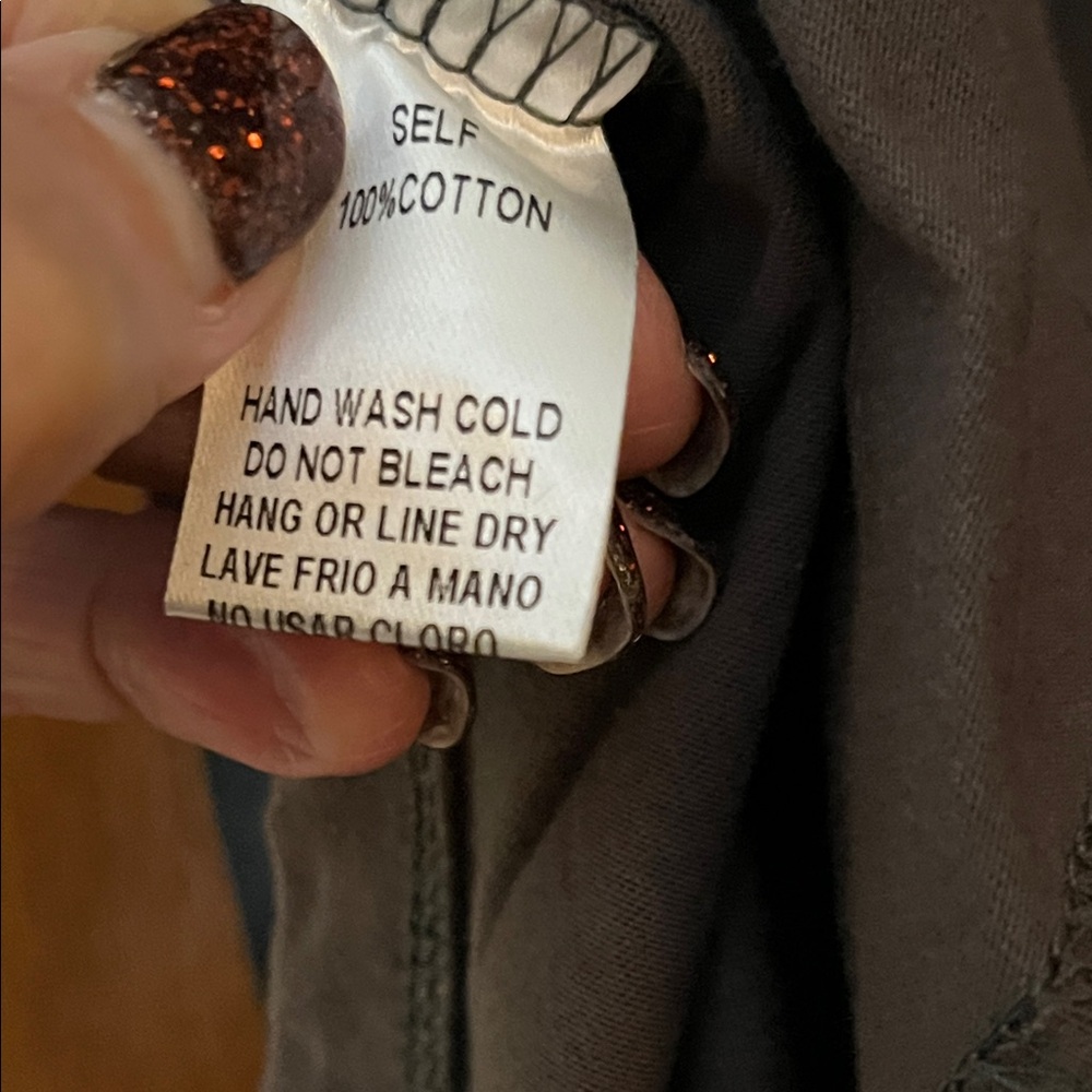 Easel Dusty Purple Smiley Face Short Sleeve Tee w/Crew Neck & Side Slits - Picture 8 of 8